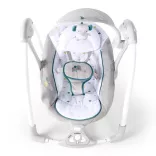 INGENUITY Vibračné hojdacie kreslo s melódiami, Nash 2v1, od 0 mesiacov, do 9 kg, 2019