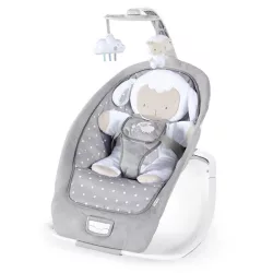   INGENUITY Vibračné hojdacie kreslo s melódiami, Cuddle Lamb, od 0 mesiacov do 18 kg, 2019