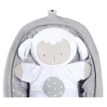 INGENUITY Vibračné hojdacie kreslo s melódiami, Cuddle Lamb, od 0 mesiacov do 18 kg, 2019