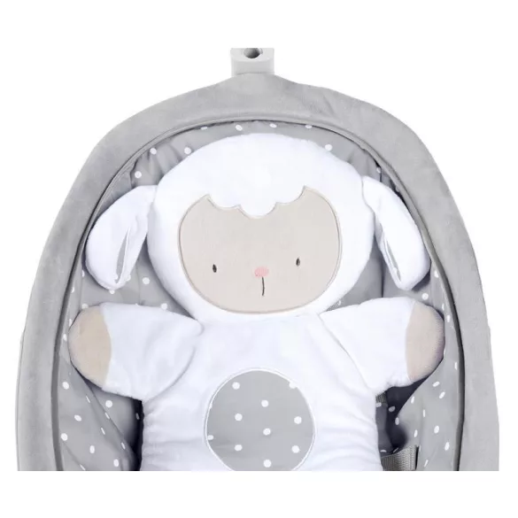 INGENUITY Vibračné hojdacie kreslo s melódiami, Cuddle Lamb, od 0 mesiacov do 18 kg, 2019