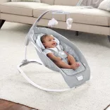 INGENUITY Vibračné hojdacie kreslo s melódiami, Cuddle Lamb, od 0 mesiacov do 18 kg, 2019
