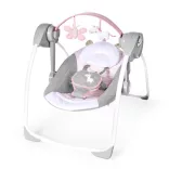 INGENUITY Hojdačka s melódiami, Flora the Unicorn™, od 0 mesiacov, do 9 kg