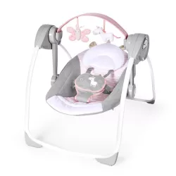   INGENUITY Hojdačka s melódiami, Flora the Unicorn™, od 0 mesiacov, do 9 kg