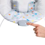 Bright Starts vibrujúce kresielko, Safari Fun™, od 0 mesiacov, do 9 kg
