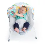Bright Starts vibrujúce kresielko, Safari Fun™, od 0 mesiacov, do 9 kg