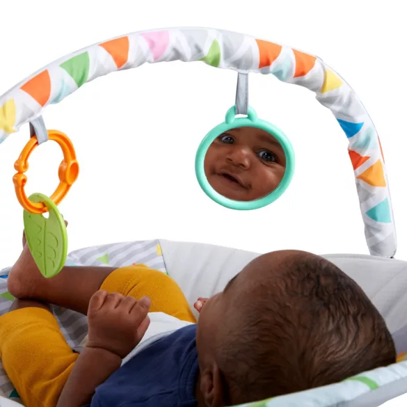 Bright Starts vibrujúce kresielko, Safari Fun™, od 0 mesiacov, do 9 kg