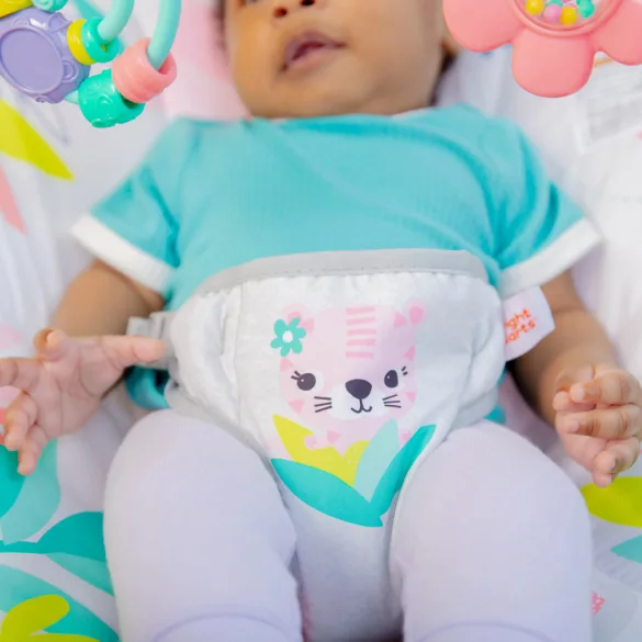 Bright Starts Vibračné kresielko Rainforest Vibes™ 0 mesiacov+, do 9 kg