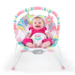 Bright Starts Hojdacia stolička s melódiami, Flamingo Vibes™, od 0 mesiacov, do 9 kg