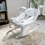 INGENUITY Keep Cozy vibrujúce kreslo 3 v 1 do 18 kg – Weaver