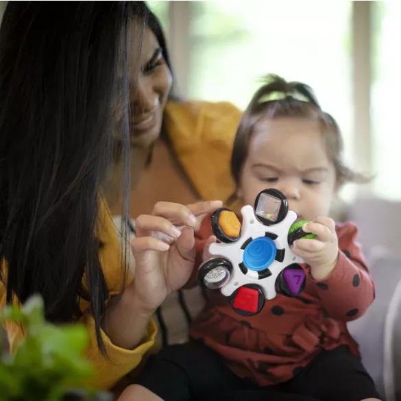Baby Einstein Senzorická hračka, Curiosity Clutch™, od 3 mesiacov