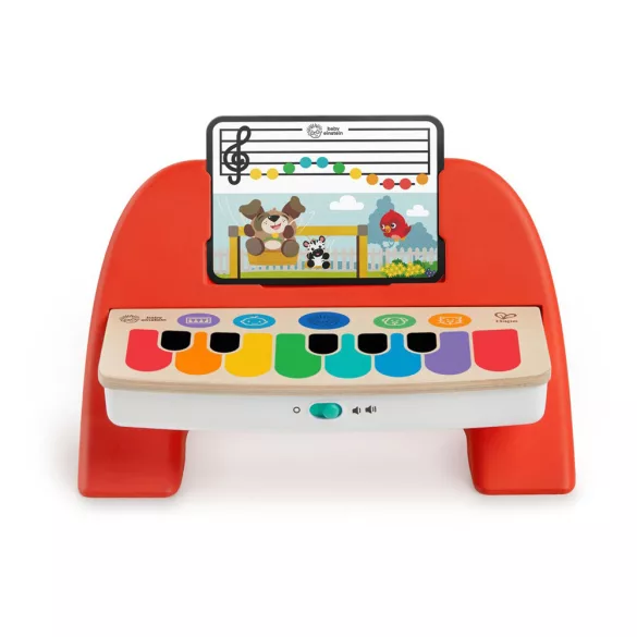 Baby Einstein Detský drevený hudobný klavír Cal’s First Melodies Magic Touch HAPE od 6 mesiacov