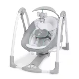 INGENUITY Premeniteľná vibrujúca hojdačka s melódiami a adaptérom, Swell™, 2 v 1, od 0 mesiacov, do 9 kg
