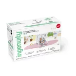 INGENUITY Premeniteľná vibrujúca hojdačka s melódiami a adaptérom, Swell™, 2 v 1, od 0 mesiacov, do 9 kg