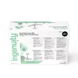 INGENUITY Premeniteľná vibrujúca hojdačka s melódiami a adaptérom, Swell™, 2 v 1, od 0 mesiacov, do 9 kg