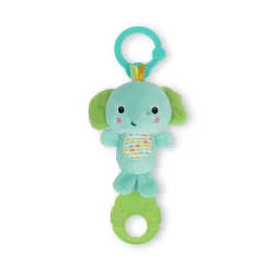   Bright Starts Hračka s melódiami na C-krúžku, Tug Tunes™, slon, od 0 mesiacov