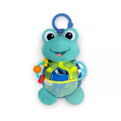   Baby Einstein Aktívna hračka s korytnačkou na C-krúžku Neptune’s Sensory Sidekick™, od 0 mesiacov