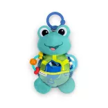 Baby Einstein Aktívna hračka s korytnačkou na C-krúžku Neptune’s Sensory Sidekick™, od 0 mesiacov