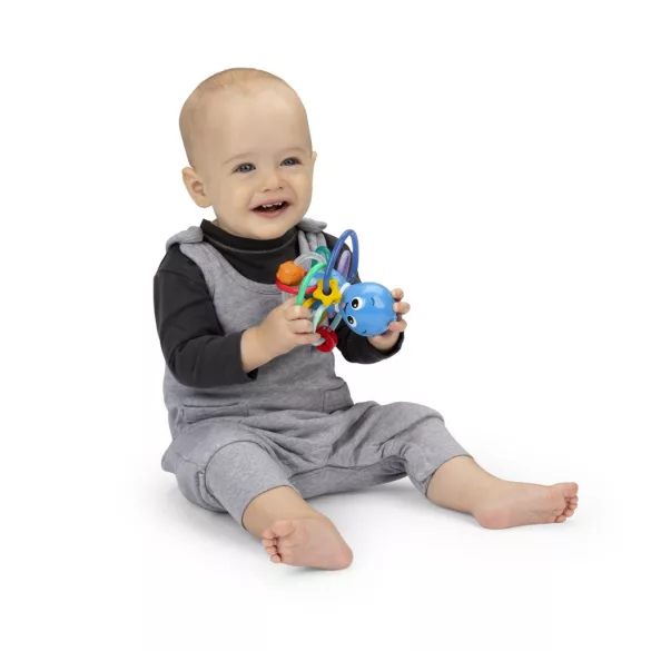 Baby Einstein hryzačka/chrastítko Opus’s Shake & Soothe™, od 0 mesiacov