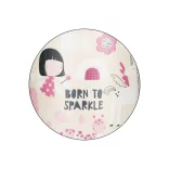 Petite&Mars Nerezová termoska so slamkou 350 ml Twinkling Fairy 12m+