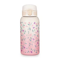   Petite&Mars Nerezová termoska s náustkom 500 ml Delicate Flowers 36m+