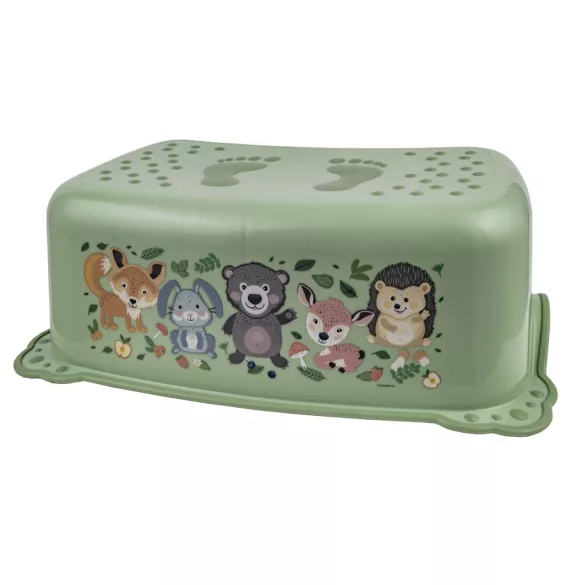 Maltex protisklzové schodové nášľapy The Nature Buddies Ježko – Zelená