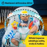 Baby Einstein Hudobné vibračné kresielko Kick to It Opus do 18 kg