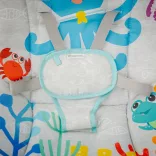 Baby Einstein Hudobné vibračné kresielko Kick to It Opus do 18 kg