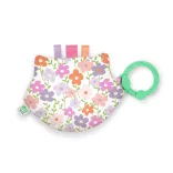 INGENUITY Crinklet™ senzorická hračka C krúžok medvedík Deni 0m+