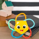Baby Einstein Hryzátko s hrkálkou Soothing Star bez BPA - od 0 mesiacov