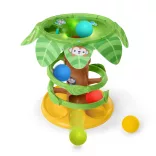 Bright Starts Hudobná dráha s guličkami Tropical Twirl – od 6 mesiacov