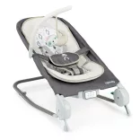 INGENUITY Vibračné masážne kreslo s melódiami, Happy Belly™, Rock-to-Bounce, Parker™, od 0 mesiacov do 9 kg