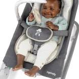 INGENUITY Vibračné masážne kreslo s melódiami, Happy Belly™, Rock-to-Bounce, Parker™, od 0 mesiacov do 9 kg