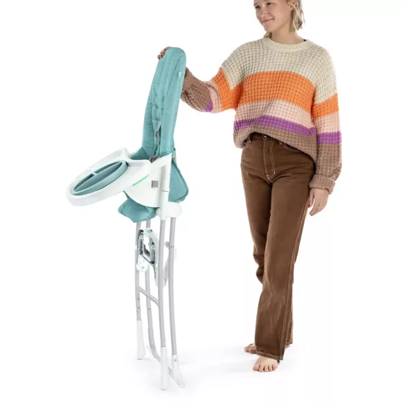 INGENUITY Skladacie detské kreslo Sun Valley™ Teal 6 mesiacov+ do 15 kg