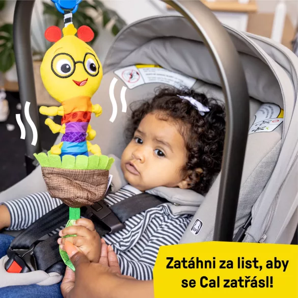 Hračka Baby Einstein s hrkálkou na obruči C – Cal-a-Puller™ – od 0 mesiacov