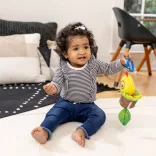 Hračka Baby Einstein s hrkálkou na obruči C – Cal-a-Puller™ – od 0 mesiacov