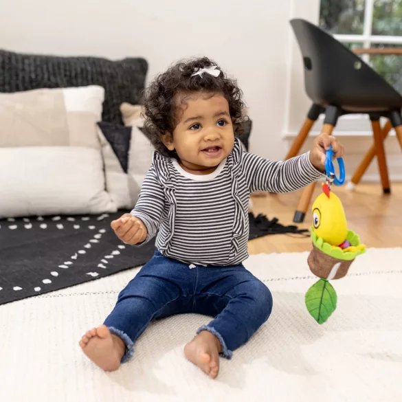 Hračka Baby Einstein s hrkálkou na obruči C – Cal-a-Puller™ – od 0 mesiacov