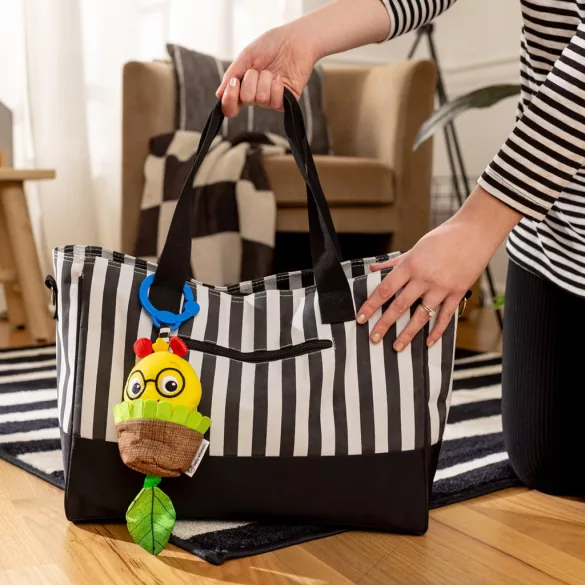 Hračka Baby Einstein s hrkálkou na obruči C – Cal-a-Puller™ – od 0 mesiacov