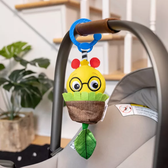 Hračka Baby Einstein s hrkálkou na obruči C – Cal-a-Puller™ – od 0 mesiacov