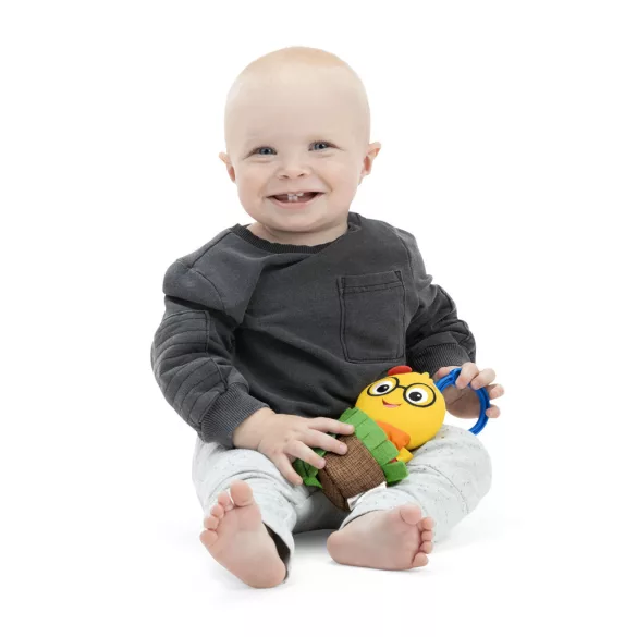 Hračka Baby Einstein s hrkálkou na obruči C – Cal-a-Puller™ – od 0 mesiacov