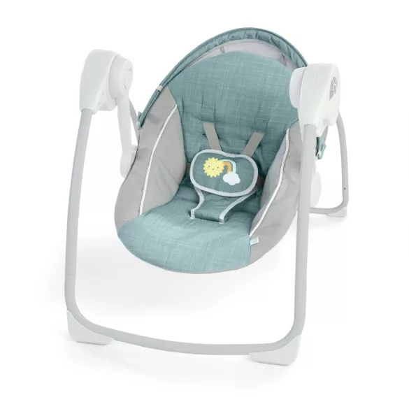 INGENUITY Hojdačka s melódiami, Sun Valley™, Teal, od 0 mesiacov, do 9 kg