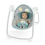 INGENUITY Hojdačka s melódiami, Sun Valley™, Teal, od 0 mesiacov, do 9 kg