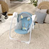 INGENUITY Hojdačka s melódiami, Sun Valley™, Teal, od 0 mesiacov, do 9 kg