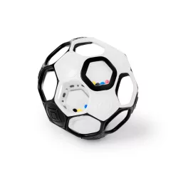   OBALL Hračka, Goals™ s rolničkou, 10 cm, čierno-biela, od 0 mesiacov