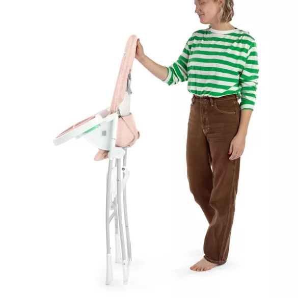 INGENUITY Skladacie detské kreslo Sun Valley™ Pink 6 mesiacov+ do 15 kg