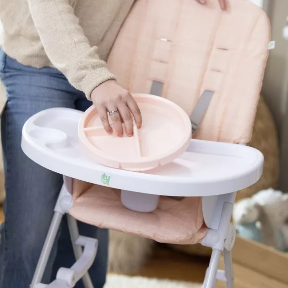 INGENUITY Skladacie detské kreslo Sun Valley™ Pink 6 mesiacov+ do 15 kg