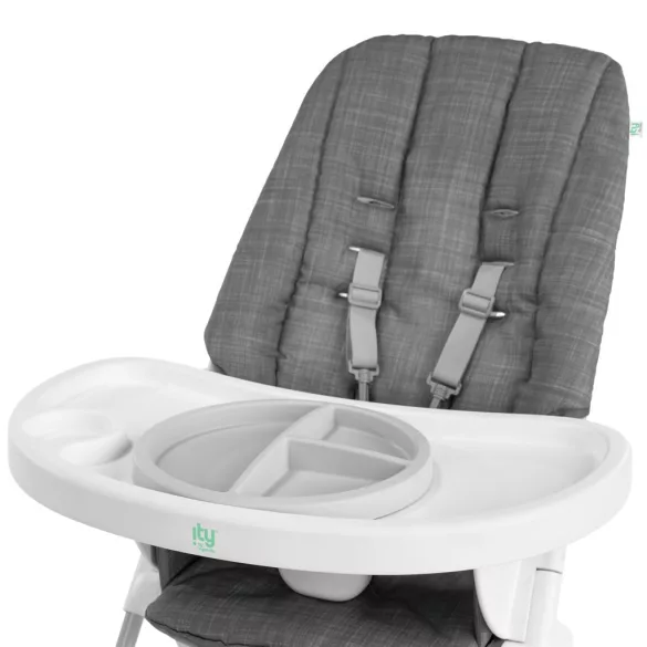INGENUITY Skladacie detské kreslo Sun Valley™ Grey od 6 mesiacov do 15 kg