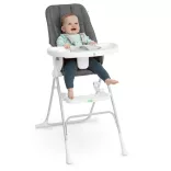 INGENUITY Skladacie detské kreslo Sun Valley™ Grey od 6 mesiacov do 15 kg