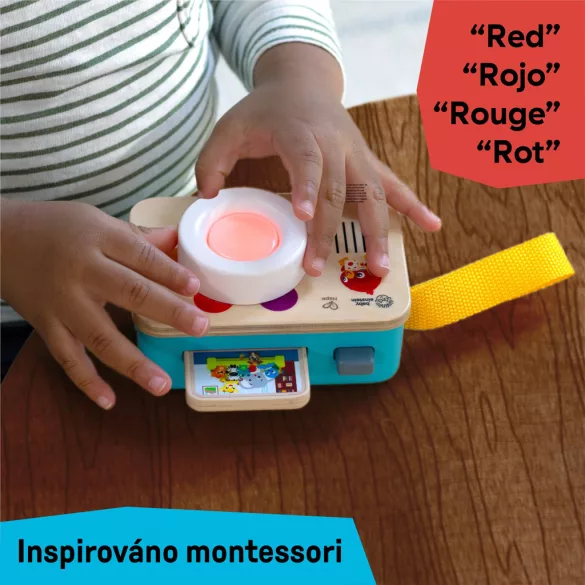 Baby Einstein Interaktív hračka s hudbou a fotoaparátom HAPE – od 6 mesiacov