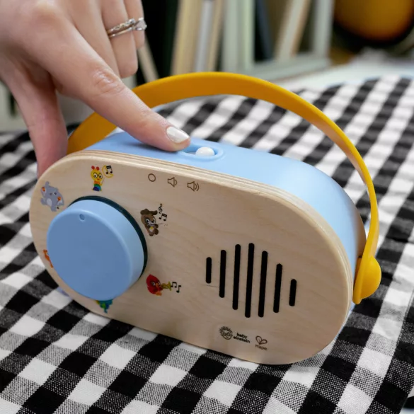 Baby Einstein Hračka s hudbou Discovery Radio™ HAPE – od 6 mesiacov