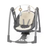 INGENUITY Premeniteľná vibrujúca hojdačka s melódiami, Every Season™ Chic Boutique™, od 0 mesiacov, do 9 kg